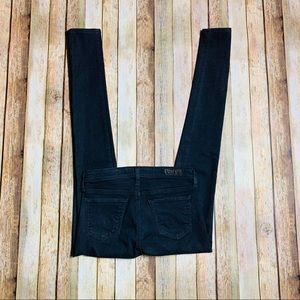 AG The Legging Super Skinny Black Pants Size 25R
